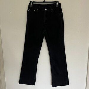 Z Cavaricci | Black Vintage Straight Leg Jeans, size 5